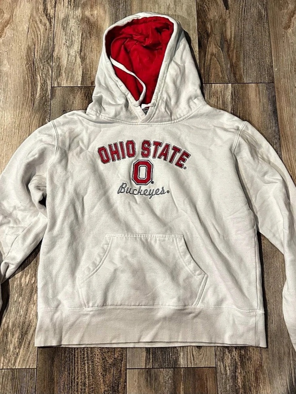 Colosseum Athletics Ohio State Hoodie White XL
